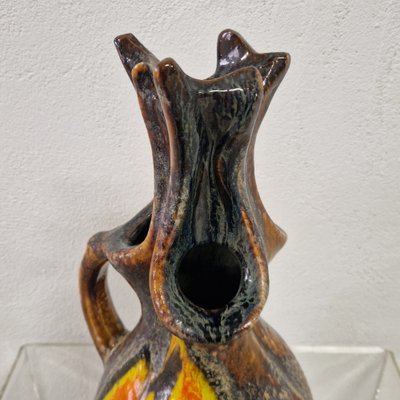 Large Fat Lava Ceramic Vase, 1970s-WK-1780534