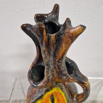 Large Fat Lava Ceramic Vase, 1970s-WK-1780534