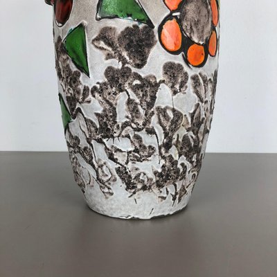 Large Fat Lava Multi-Color 420-54 Pottery Vase from Scheurich, 1970s-QZ-1140544