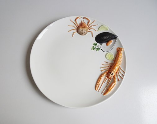 Large Fish Plate, Italy, 1970s-BLG-1776935