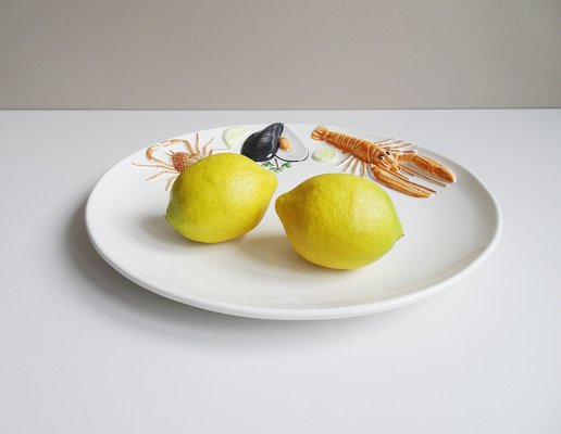 Large Fish Plate, Italy, 1970s-BLG-1776935