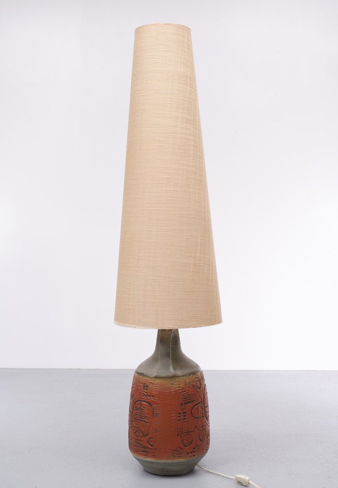 Large Floor Lamp by Gerda Heuckeroth for Carstens Tönnieshof, Germany, 1965