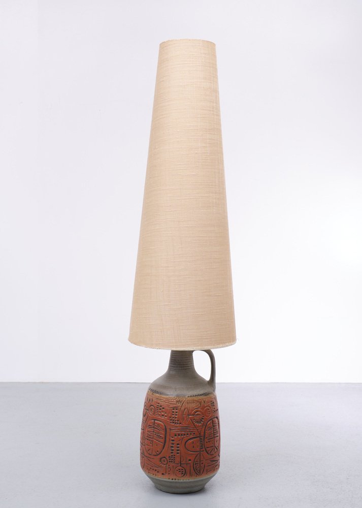 Large Floor Lamp by Gerda Heuckeroth for Carstens Tönnieshof, Germany, 1965