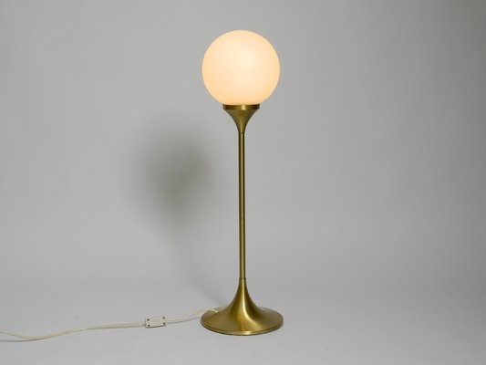 Large Floor Lamp with Large Glass Ball from Sölken Leuchten, 1960s-RR-1816704