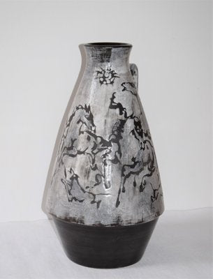 Large Floor Vase by Gustav Spörri for Ziegler AG, 1950s-VA-869754