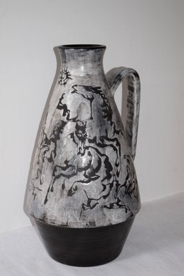 Large Floor Vase by Gustav Spörri for Ziegler AG, 1950s-VA-869754