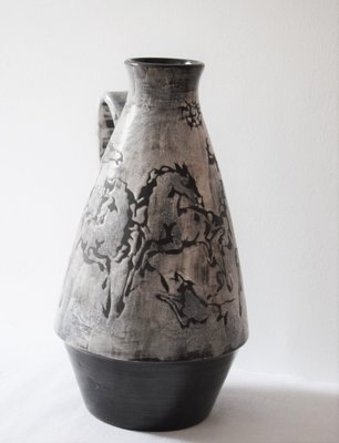 Large Floor Vase by Gustav Spörri for Ziegler AG, 1950s-VA-869754