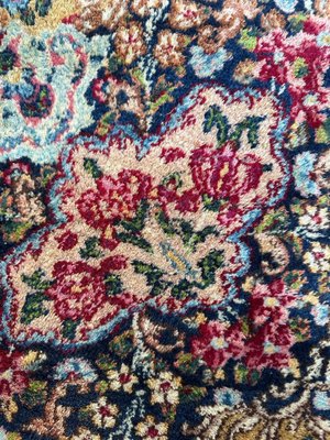 Large Floral Kirman Style Rug, 1930s-YMM-1801605