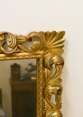 Large Florentine Giltwood Wall Mirror, 1930s-CTD-1752521