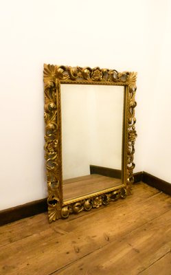 Large Florentine Giltwood Wall Mirror, 1930s-CTD-1752521