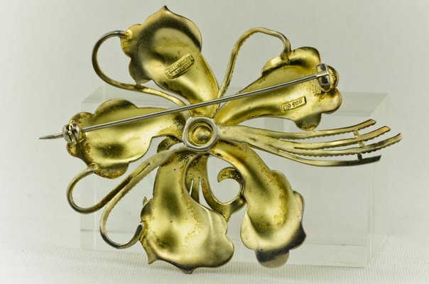 Large Flower Brooch by Theodor Fahrner, Germany, 1935-LOB-947462