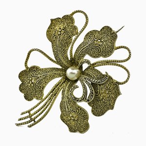 Large Flower Brooch by Theodor Fahrner, Germany, 1935-LOB-947462