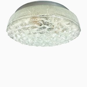 Large Flush Mount in Organic Bubble Pattern Glass from Doria Leuchten, 1960s-WZZ-1405379