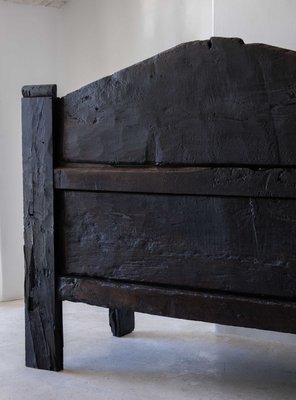 Large Folk Art Bench, 18th Century-PPI-2021415