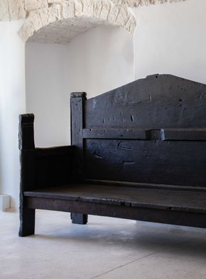 Large Folk Art Bench, 18th Century-PPI-2021415