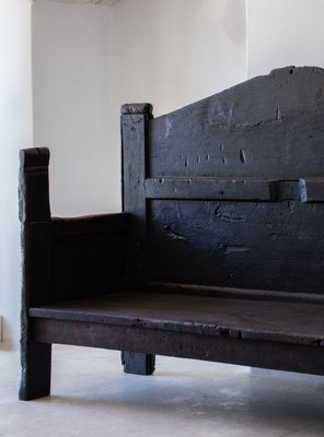 Large Folk Art Bench, 18th Century-PPI-2021415