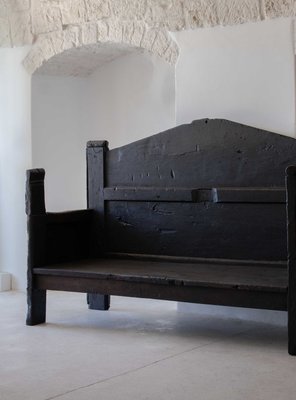 Large Folk Art Bench, 18th Century-PPI-2021415