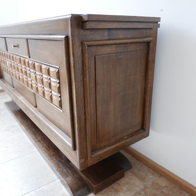 Large French Art Deco Credenza or Sideboard-JRP-955200