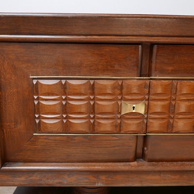 Large French Art Deco Credenza or Sideboard-JRP-955200