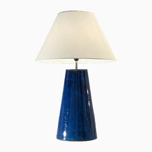 Large French Ceramic Floor Lamp, 1980s-NLF-807586