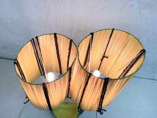 Large French Ceramic Table Lamp by Vallauris, 1950s-AET-1140024