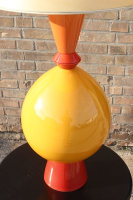 Large French Ceramic Table Lamp from Lampes d""Albret, 1990s-XIJ-792824