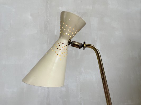 Large French Diabolo Reflector Lamp by Jacques Biny, 1950-FQ-1318839