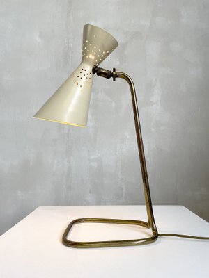 Large French Diabolo Reflector Lamp by Jacques Biny, 1950-FQ-1318839