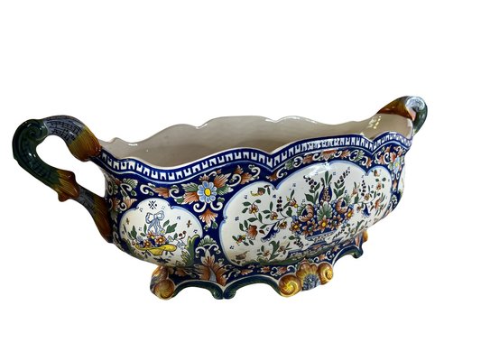 Large French Planter Decor Rouen, 1900s-EUT-1807310