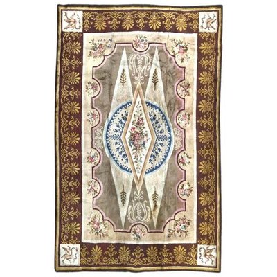 Large French Savonnerie Rug-YMM-1158419