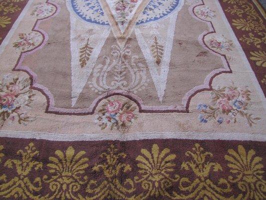 Large French Savonnerie Rug-YMM-1158419