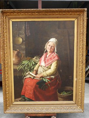 Large French School Painting, 1873-WSV-914501