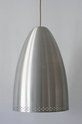 Large German Aluminium Pendant Lamp, 1970s-WPT-548197