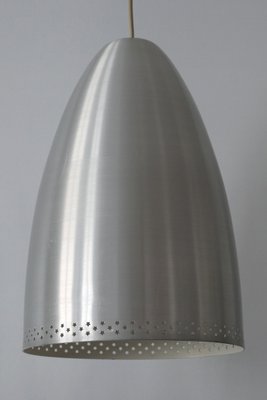 Large German Aluminium Pendant Lamp, 1970s-WPT-548197