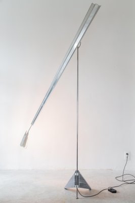 Large German Argo Floor Lamp by Kurt Ziehmer for Vereinigte Werkstätten, 1980s-KL-768452