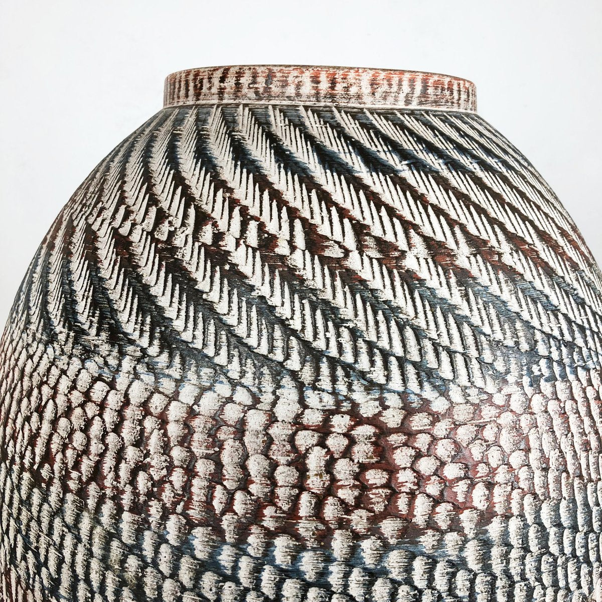 Large German Ceramic Floor Vase from Dümmler and Breiden, 1950s