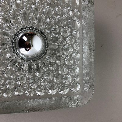 Large German Glass Bubble Sconces Wall Light from Peill & Putzler, 1970s-QZ-1143207