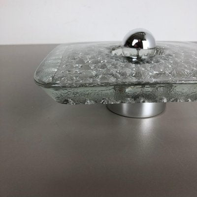 Large German Glass Bubble Sconces Wall Light from Peill & Putzler, 1970s-QZ-1143207