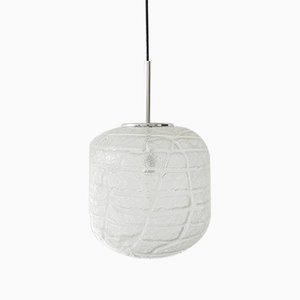 Large German Glass Pendant Lamp from Doria Leuchten, 1960s-BLG-576623