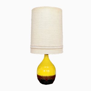 Large German Glazed Ceramic Table Lamp from Aro, 1960s-JP-709642