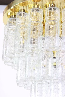 Large German Limburg Glass Chandelier, 1960s-UGR-1085542