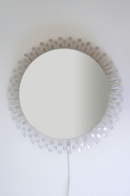 Large German Mid-Century Modern Sunbeam Mirror, 1970s-WPT-887339