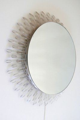 Large German Mid-Century Modern Sunbeam Mirror, 1970s-WPT-887339