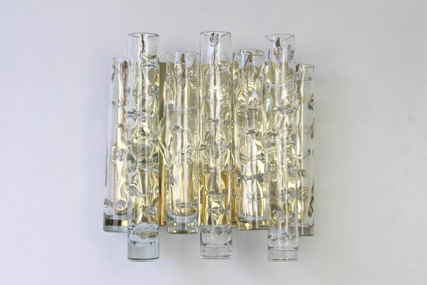 Large German Murano Glass Wall Sconces from Doria, 1960s, Set of 2-UGR-1086062