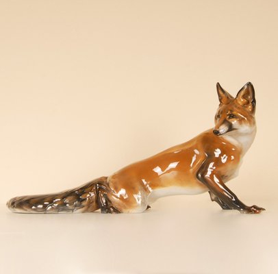 Large German Porcelain Figure of Fox by Karner for Rosenthal, 20th Century-GOE-1800621