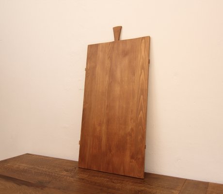 Large German Rectangular Wooden Serving Board, 1950s-TAT-2024586