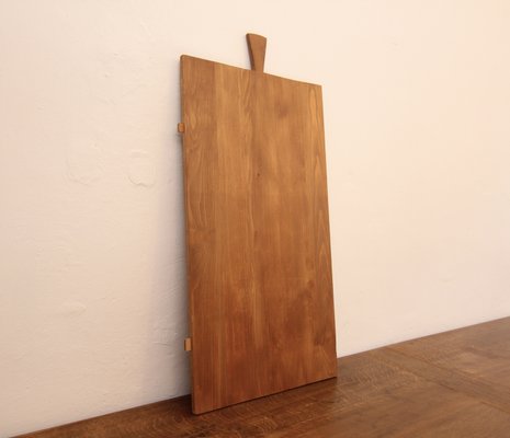 Large German Rectangular Wooden Serving Board, 1950s-TAT-2024586