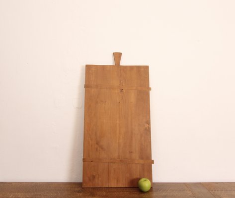 Large German Rectangular Wooden Serving Board, 1950s-TAT-2024586