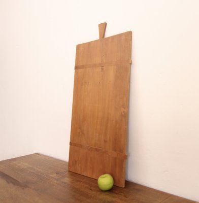 Large German Rectangular Wooden Serving Board, 1950s-TAT-2024586