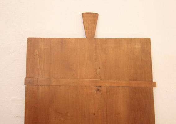 Large German Rectangular Wooden Serving Board, 1950s-TAT-2024586